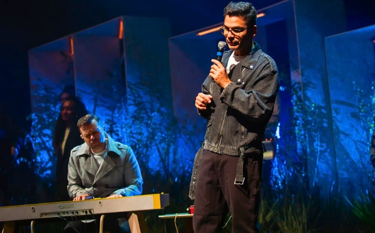 Paulo César Baruk e Leandro Rodrigues em “Tempo Para Amar”